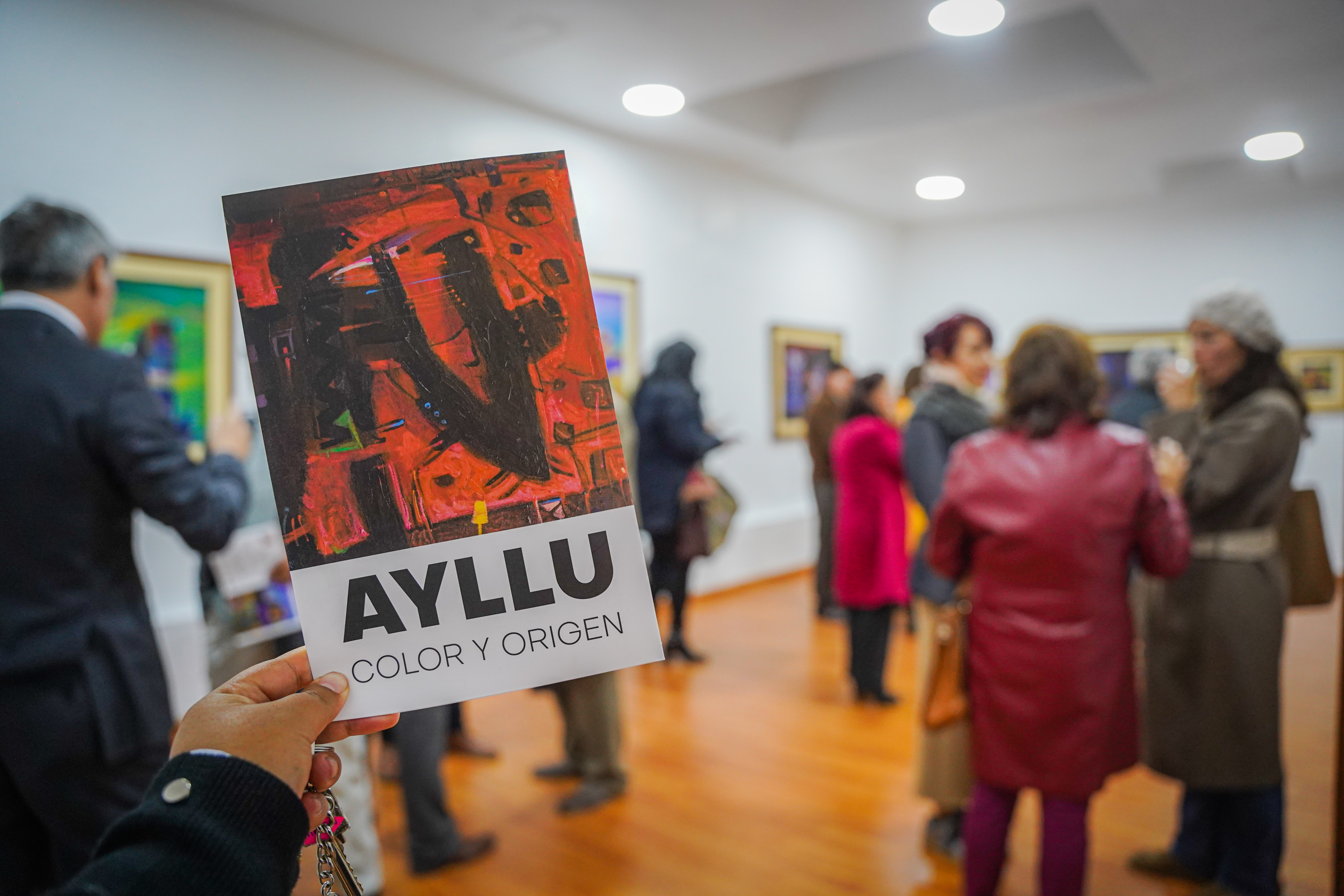 Presidenta de la Corte de Cusco participó en la exposición píctorica promovida por la ODE Ministerio de Relaciones Exteriores Cusco