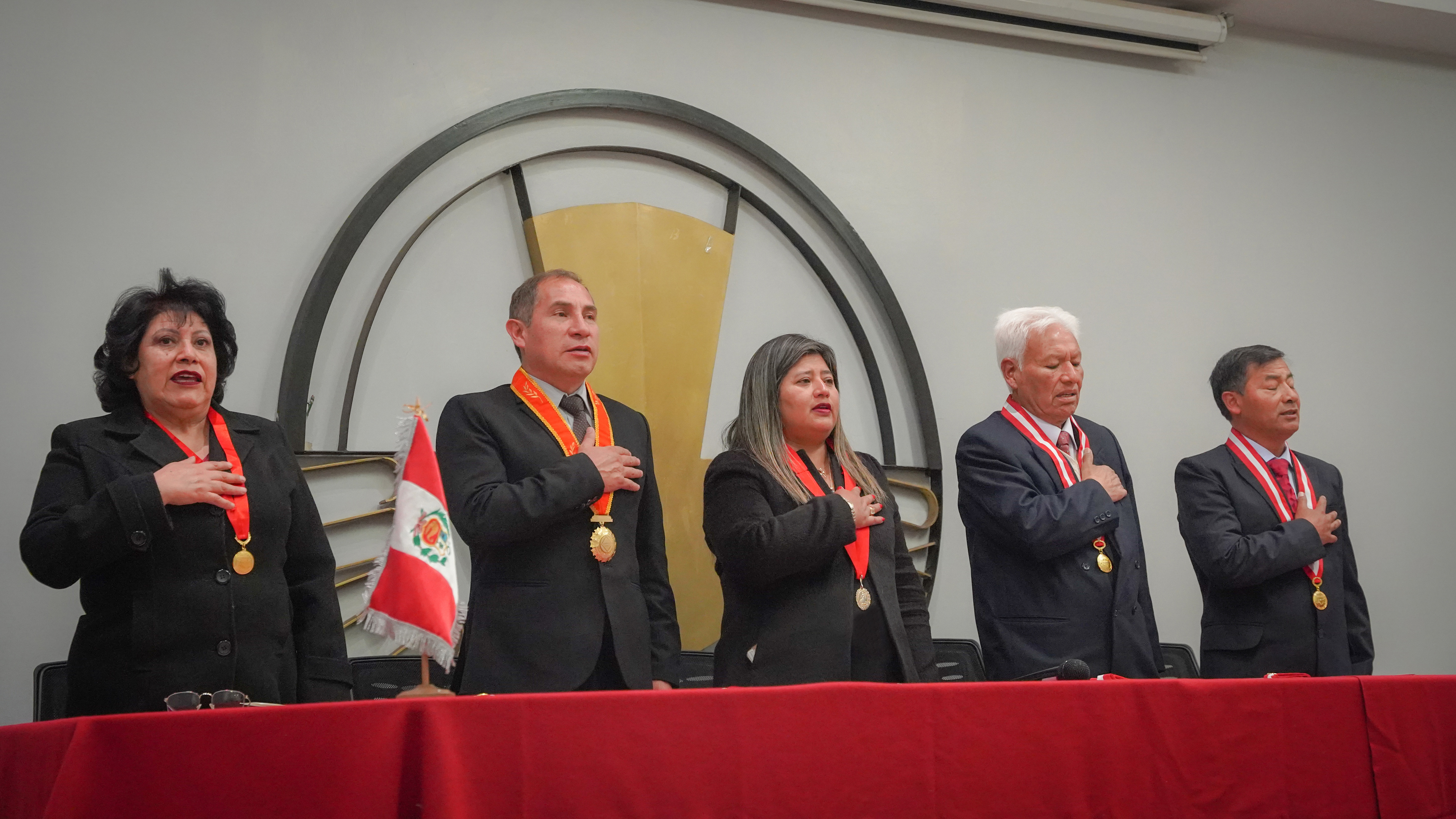 Presidenta de la Corte de Cusco participó en juramentación de nuevo comité ejecutivo del Colegio de Relacionistas Públicos