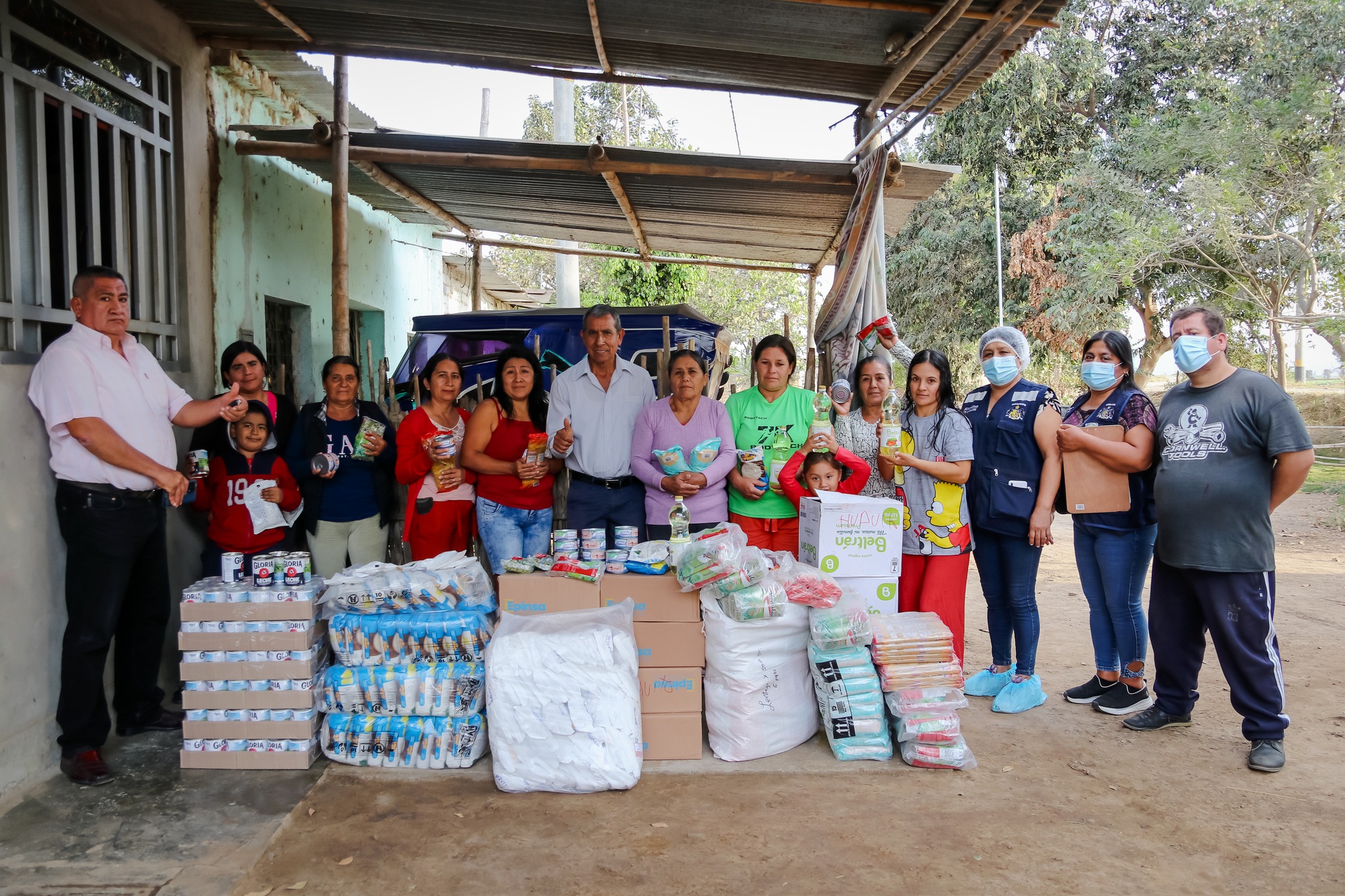 Tras una intensa jornada, la Municipalidad de Guadalupe a través de la Unidad de Salud y Programas Sociales