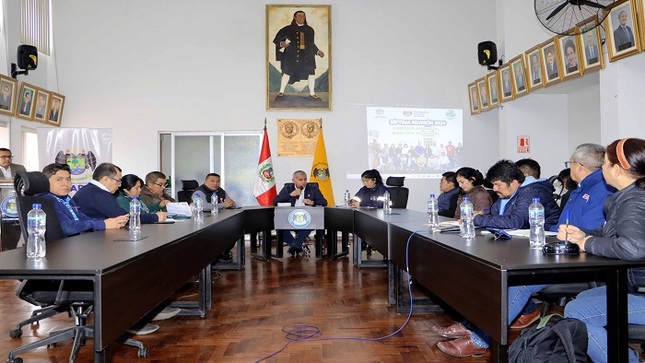 Se realizó VII reunión de la Comisión Ambiental Municipal de la Provincia de Huaral