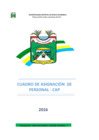 Vista preliminar de documento Cuadro de Asigación de Personal - CAP
