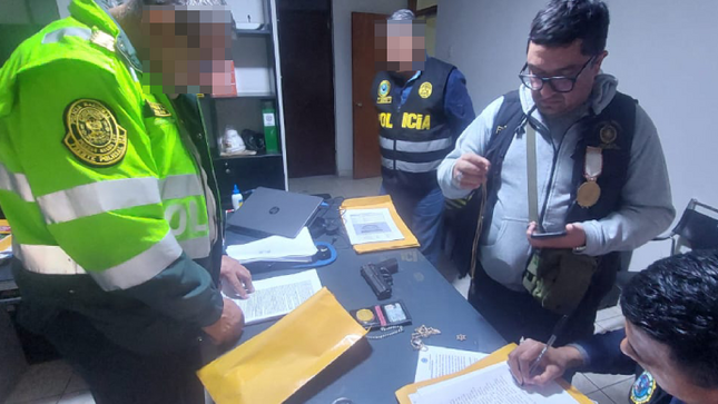 Fiscalía anticorrupción de Ica consigue la detención preliminar del comisario de La Tinguiña