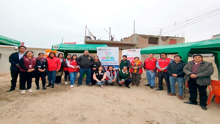 Feria de servicios descentralizados llega al centro poblado Contigo Perรบ