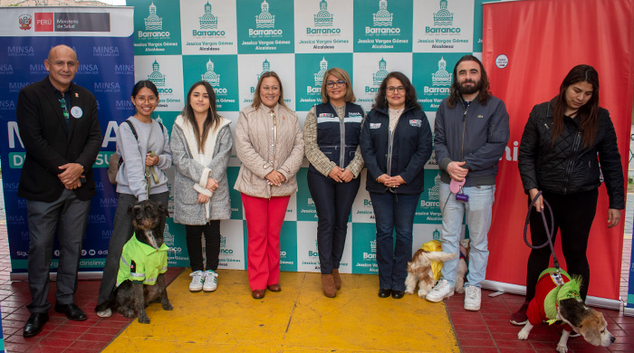 Diris Lima Sur realizó desfile de mascotas y Campaña Veterinaria en Barranco