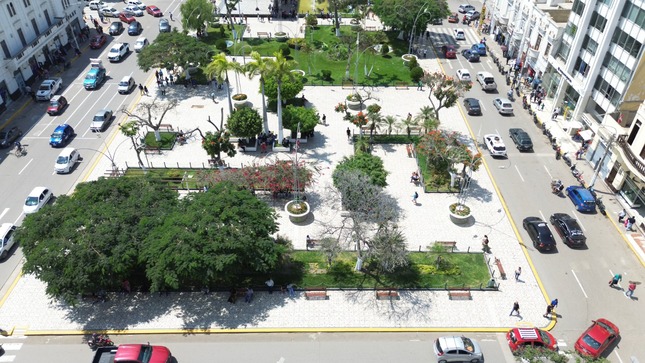 parque principal vista aérea 2