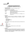 Vista preliminar de documento Informe técnico de estandarización de consumibles y suministros para las impresoras multifuncionales del CENFOTUR.