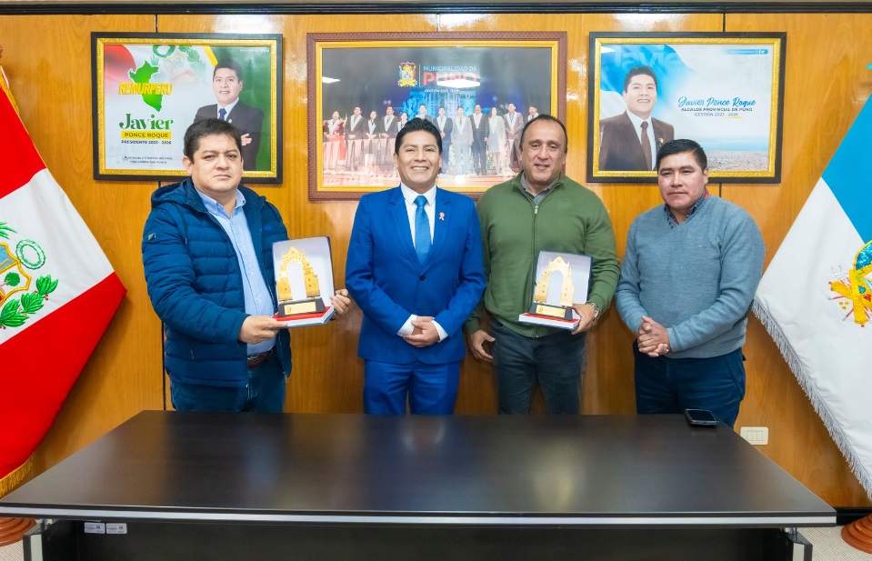 Alcalde de Puno sostuvo reunión con presidente del Instituto Peruano del Deporte y equipo para el desarrollo del deporte puneño
