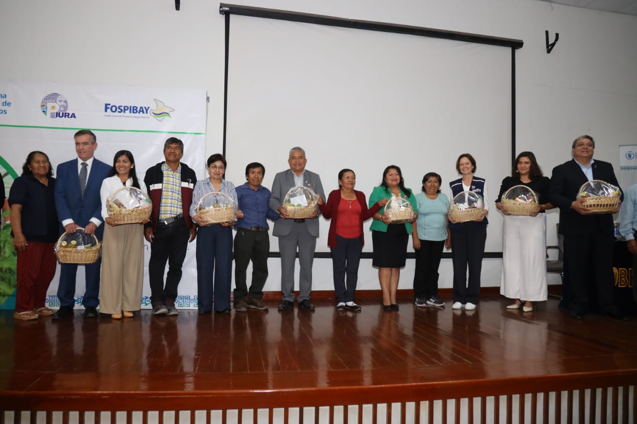 GORE, PMA y Fospibay lanzan proyecto para impulsar la agricultura familiar