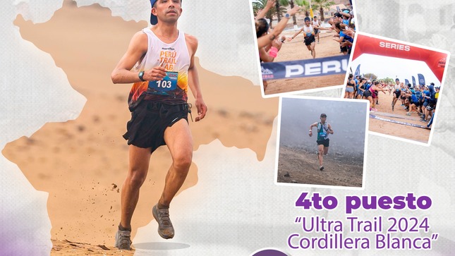   Orgullo Abanquino: Joel Pumacayo Ocupó El Cuarto Lugar En La Competencia Ultra Trail 2024 Cordillera Blanca.