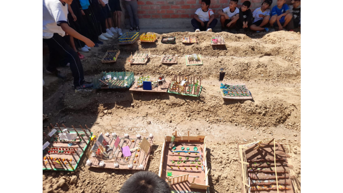 72 alumnos de la 𝑰.𝑬 𝑵° 20050 𝑺an 𝑴artin 𝑫e 𝑷orres participan en taller de biohuertos e hidroponia