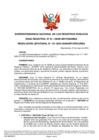 Vista preliminar de documento Resolución de la Unidad Registral N°121-2024-SUNARP-ZRIII-UREG
