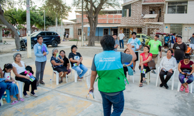 Charla en A.H. Ignacio Merino