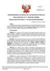 Vista preliminar de documento Resolución de la Unidad Registral N°155-2024-SUNARP-ZRIII-UREG