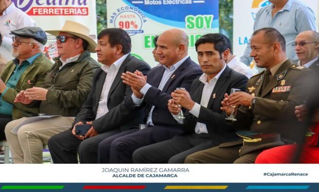 El alcalde provincial, Joaquin Ramírez Gamarra, participó del lanzamiento de la Feria Fongal 2024 🤝. El objetivo es seguir impulsando el turismo y potenciando el calendario turístico.