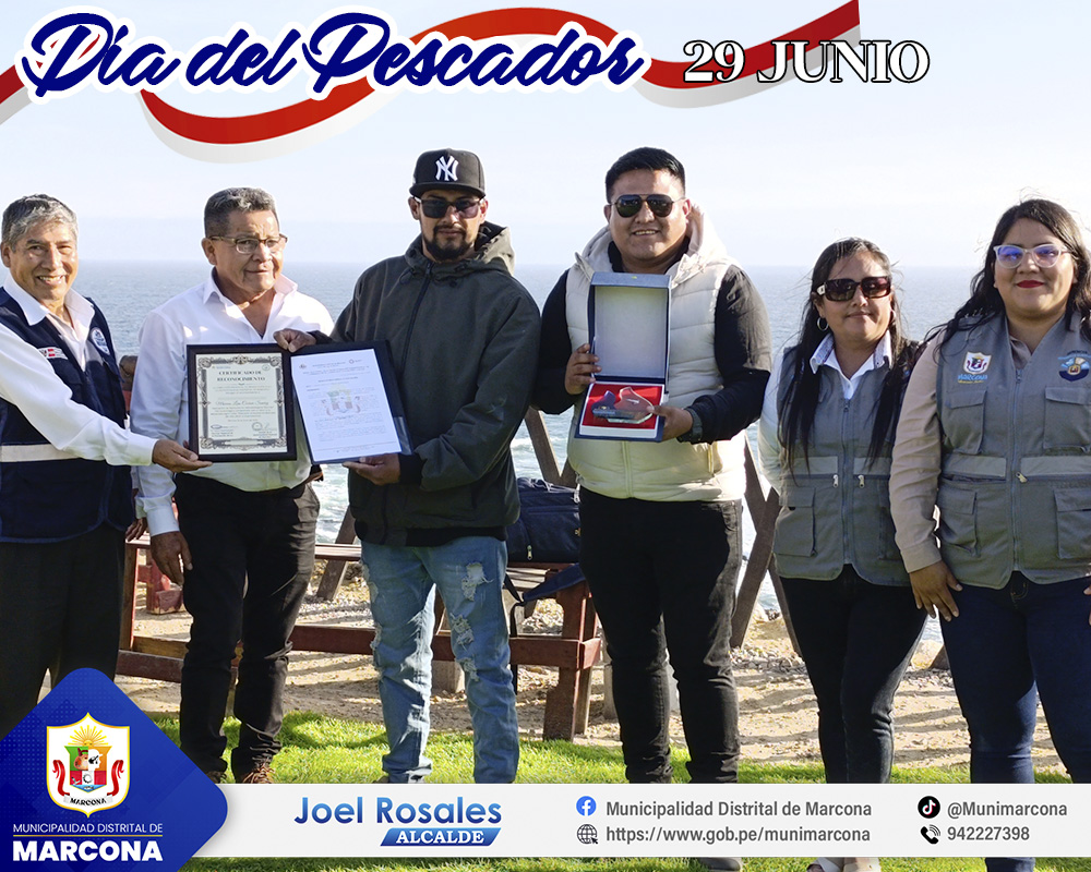 Reconocimiento Pescador Marcona 2024