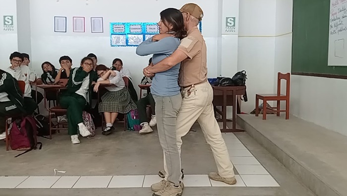 Capacitación a escolares
