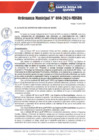 Vista preliminar de documento Ordenanza Municipal N.° 080-2024-MDSRQ