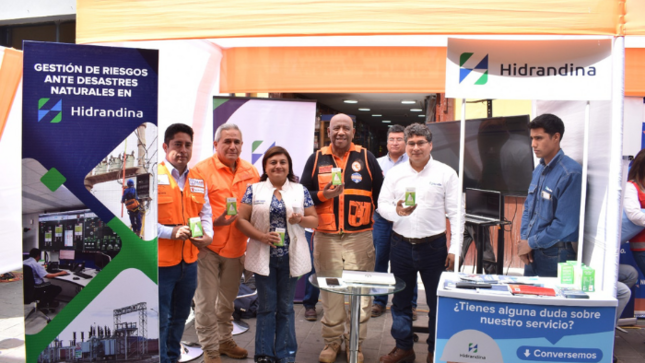Participación en feria de Indeci