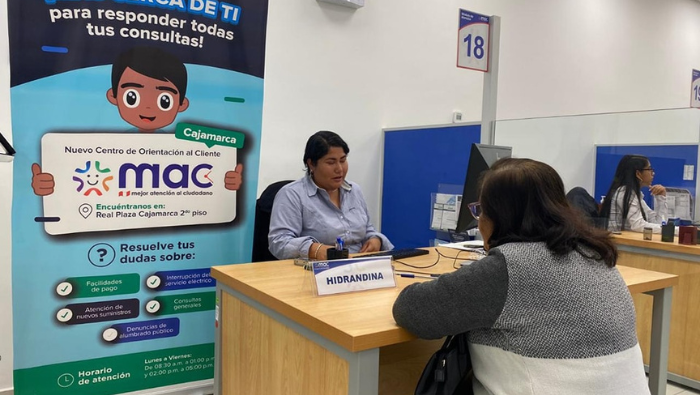 Atención en MAC de Cajamarca