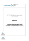 Vista preliminar de documento E01DPMDI001-Gestion de Instrumentos de Cooperacion InterinstitucionalV02FF