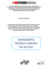Vista preliminar de documento PALTA AHUAYCHA Expediente Técnico Centro de Acopio