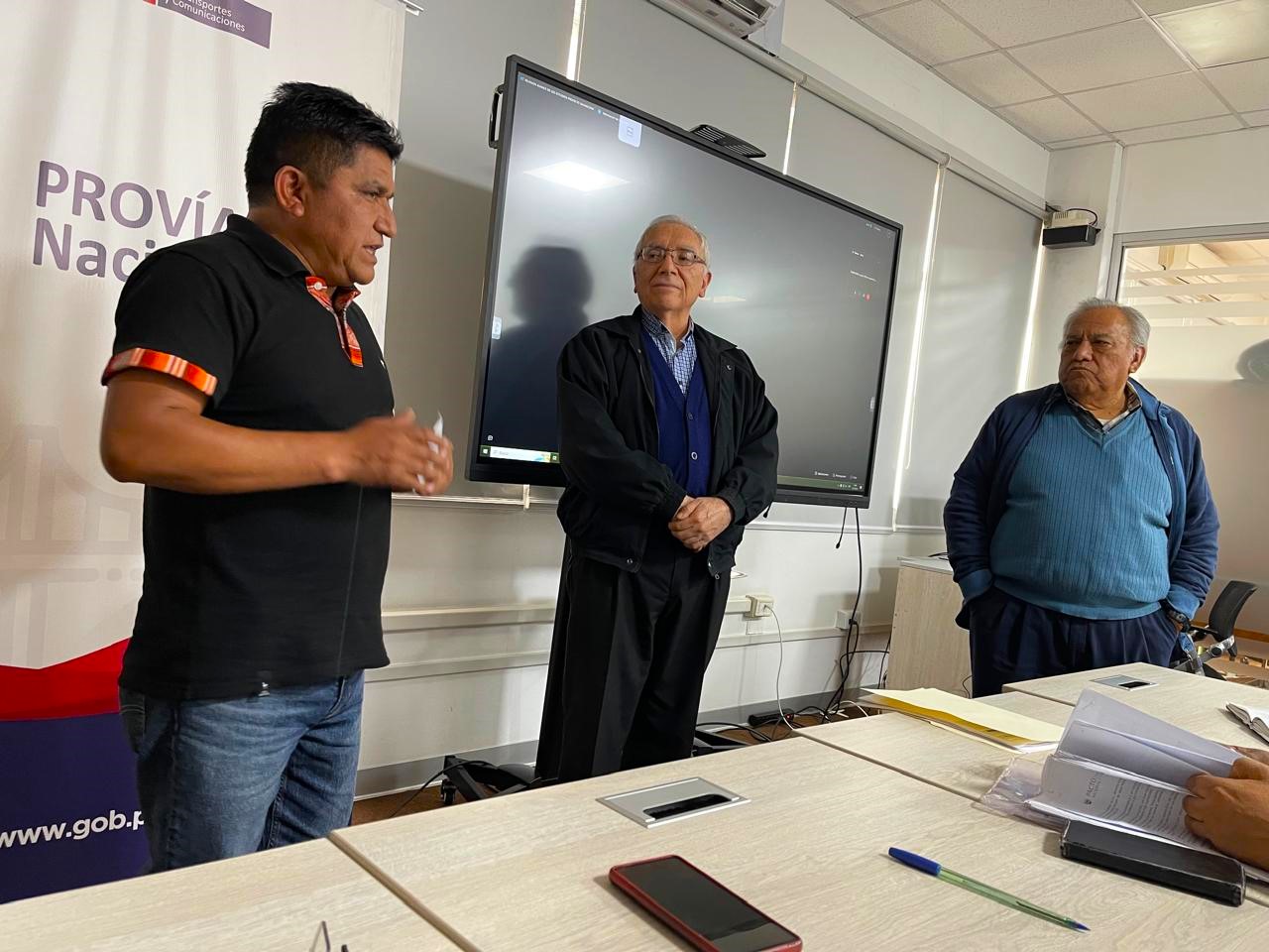 Alcalde de Cajabamba lidera reunión de coordinación del proyecto vial san marcos-Cajabamba-Sausacocha
