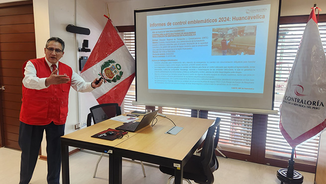 Como resultado de los servicios de control posterior, la Contraloría General identificó en lo que va del año a 87 funcionarios y servidores de distintas entidades del Estado de la región Huancavelica con presunta responsabilidad penal, civil y administrativa en hechos irregulares que involucraron el mal manejo de los recursos públicos.