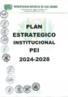 Vista preliminar de documento Plan Estratégico Institucional PEI 2024-2028