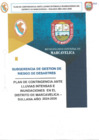 Vista preliminar de documento PLAN DE CONTINGENCIA ANTE LLUVIAS INTENSAS E INUNDACIONES (1)