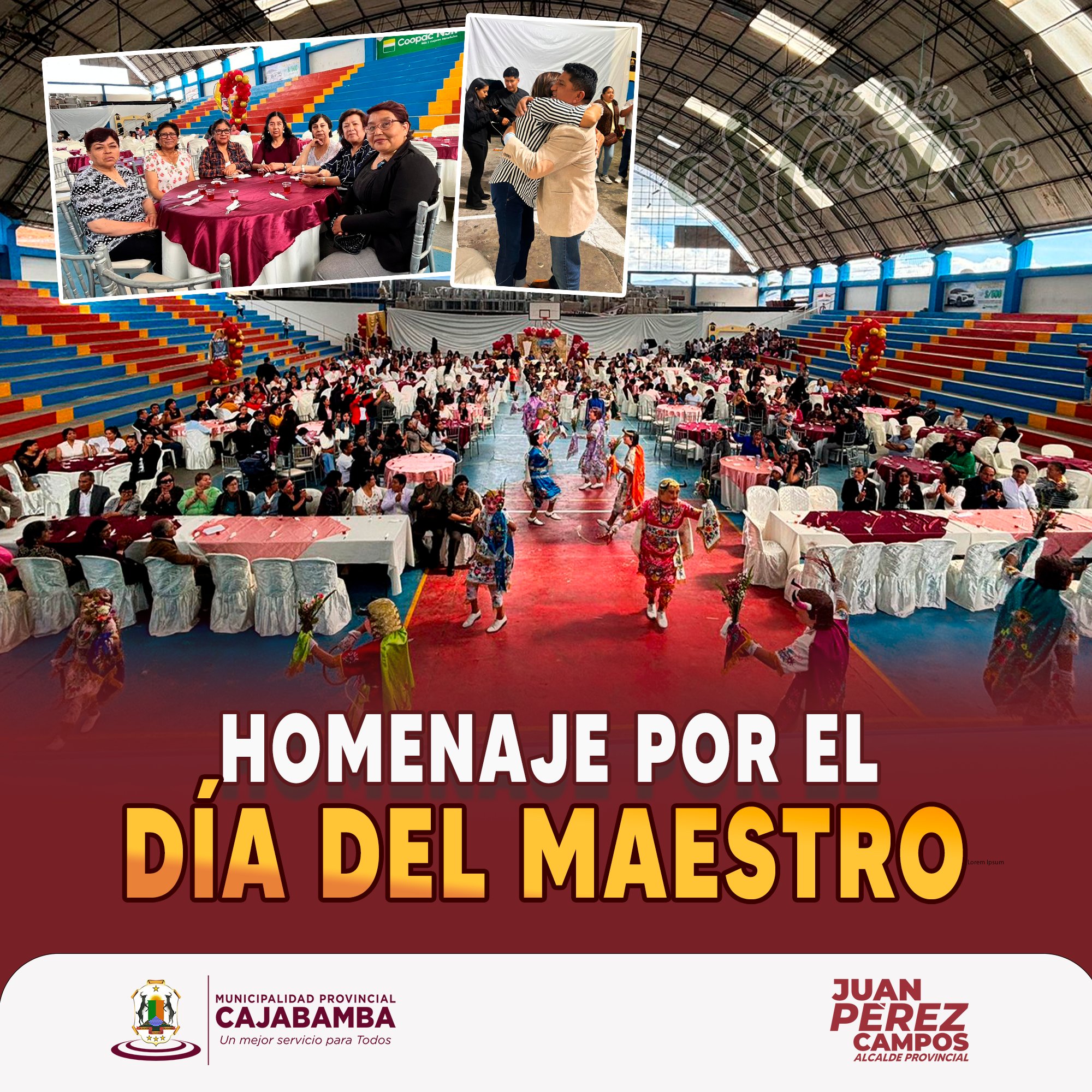 Homenaje por el día del maestro