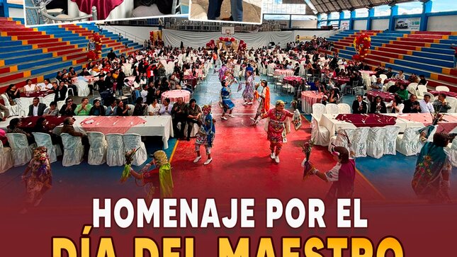 Homenaje por el día del maestro