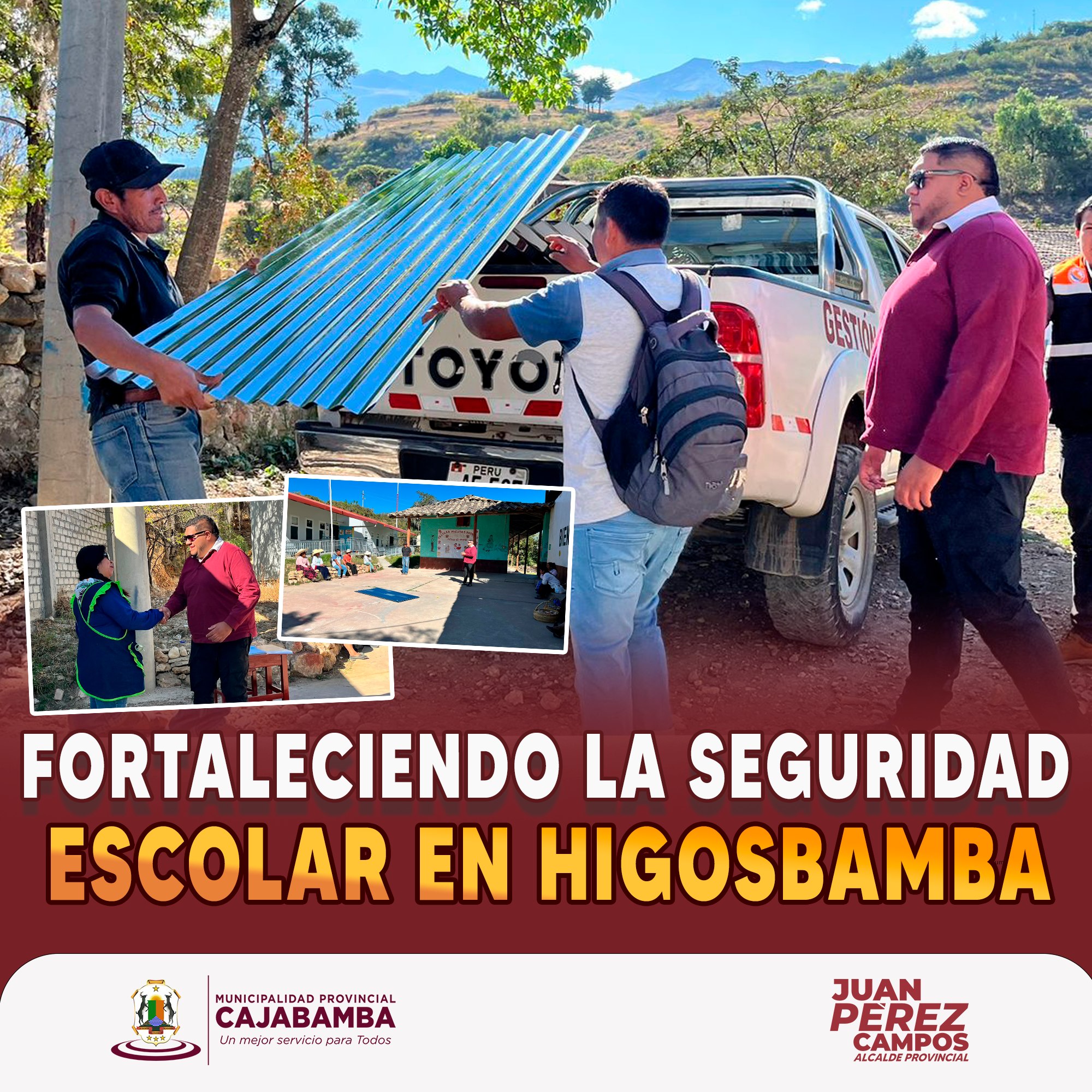 Fortaleciendo la seguridad escolar en Higosbamba