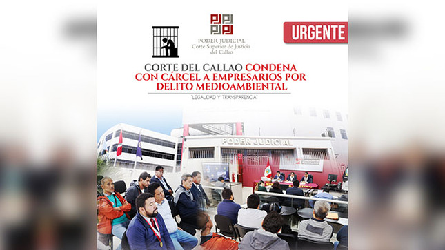 Corte del Callao condena a empresario chino por delito medioambiental