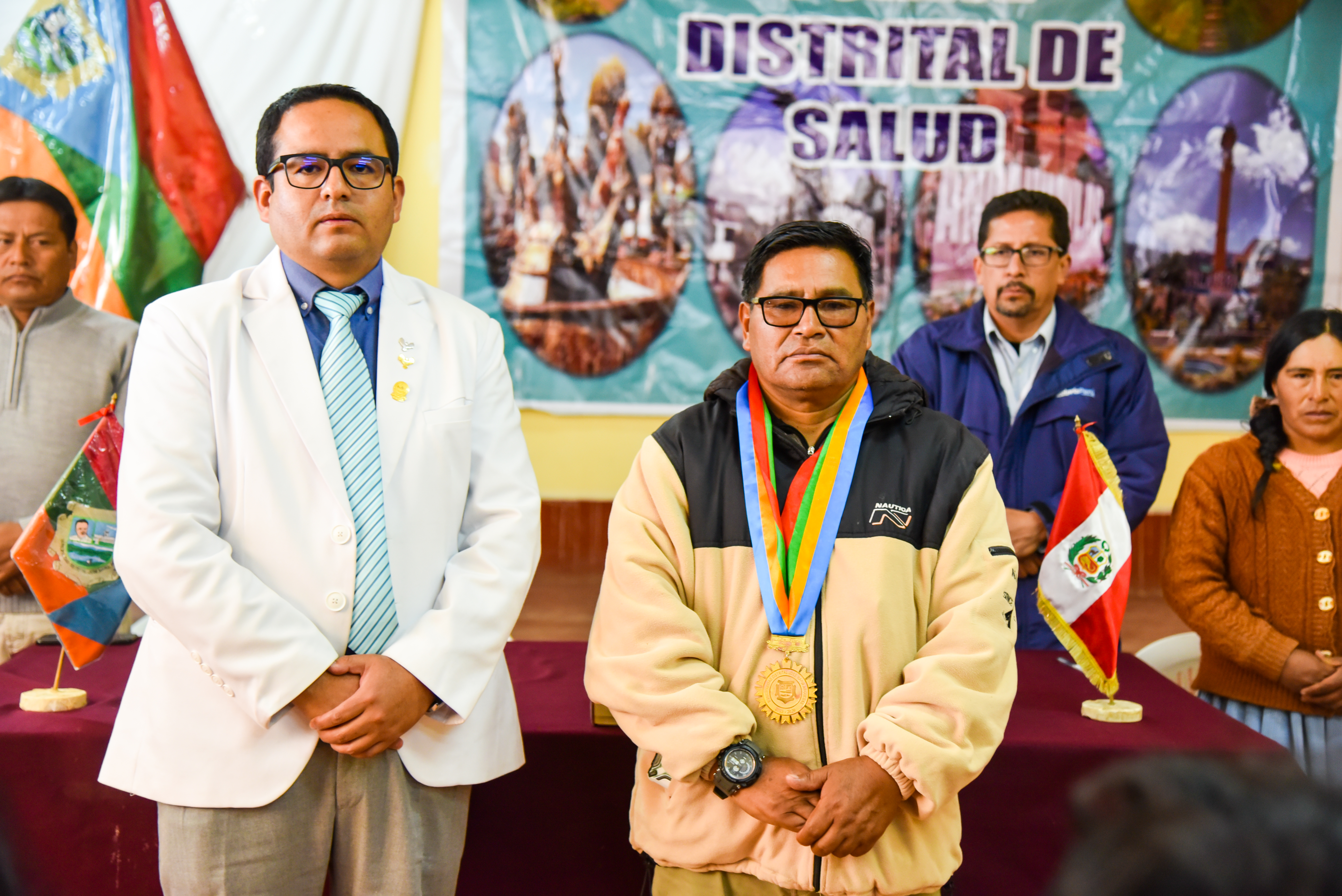 Imagen de la juramentación del Comité Distrital de Salud