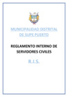 Vista preliminar de documento Reglamento Interno de Servidores Civiles - RIS 2024
