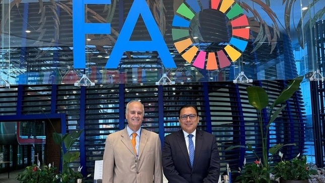 Representación Permanente del Perú ante la FAO apoyó al ministro de Producción en su participación en Periodo de Sesiones de Comité de Pesca