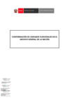 Vista preliminar de documento CONFORMACION DE UNIDADES FUNCIONALES EN EL AGN