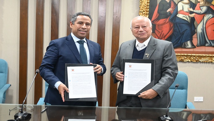 Tribunal Constitucional y la Universidad Católica de Santa María de Arequipa suscribieron Convenio Marco de Cooperación Interinstitucional