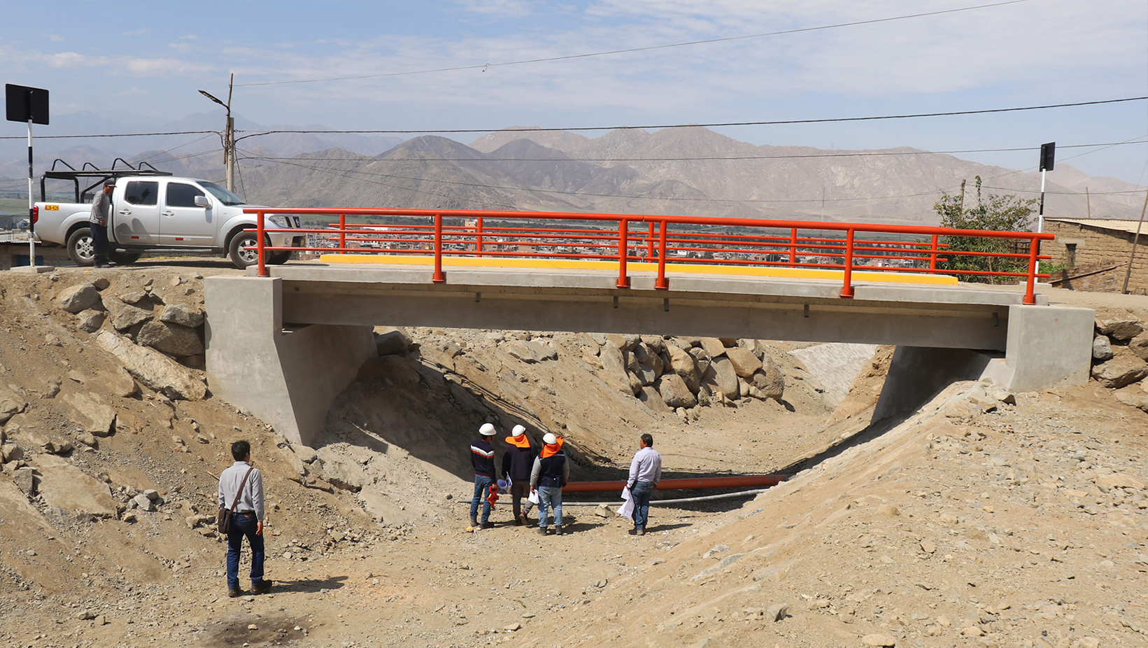 Concluye Obra de Prevención en la quebrada San Cristóbal de San Jacinto