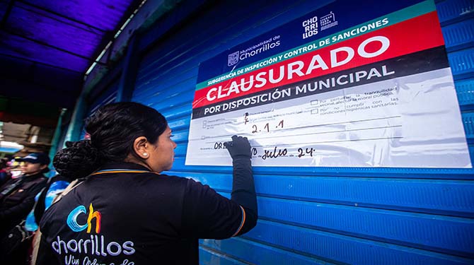 Se clausuró un local por negarse a cumplir con la norma