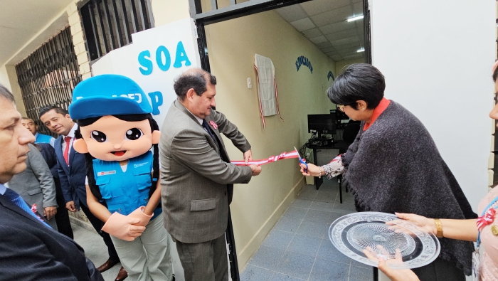 Inauguran oficina del Servicio de Orientación al Adolescente (SOA) en Piura