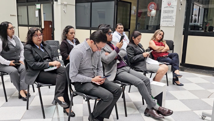 Colaboradores judiciales se benefician con campaña para obtención y/o renovación de DNI Electrónico