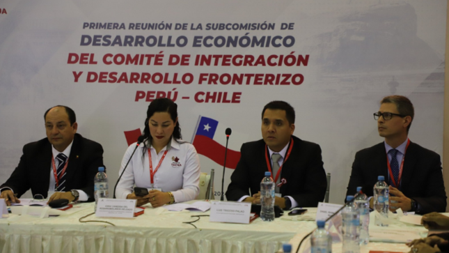 Cancillería Moquegua impulsa el cumplimiento de los acuerdos del Comité de Integración y Desarrollo Fronterizo Perú–Chile