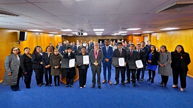  Ministerio Público y trabajadores firman  Convenio de Negociación Colectiva 2024