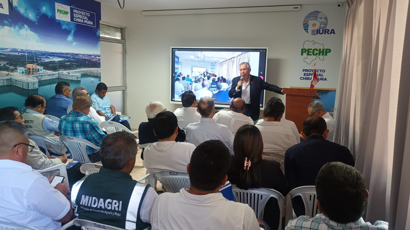 Con estudios Gobierno Regional busca solucionar sedimentación de represa Poechos