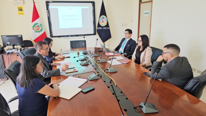 ETII Laboral realizó visita de monitoreo a órganos jurisdiccionales laborales de Piura