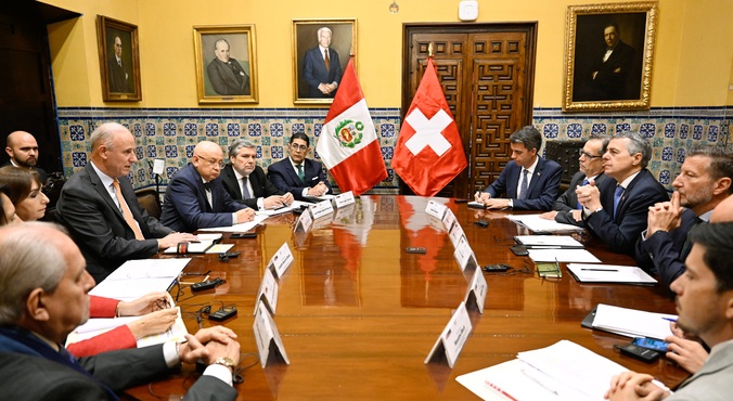 El Perú y Suiza celebran sus 140 años de relaciones diplomáticas