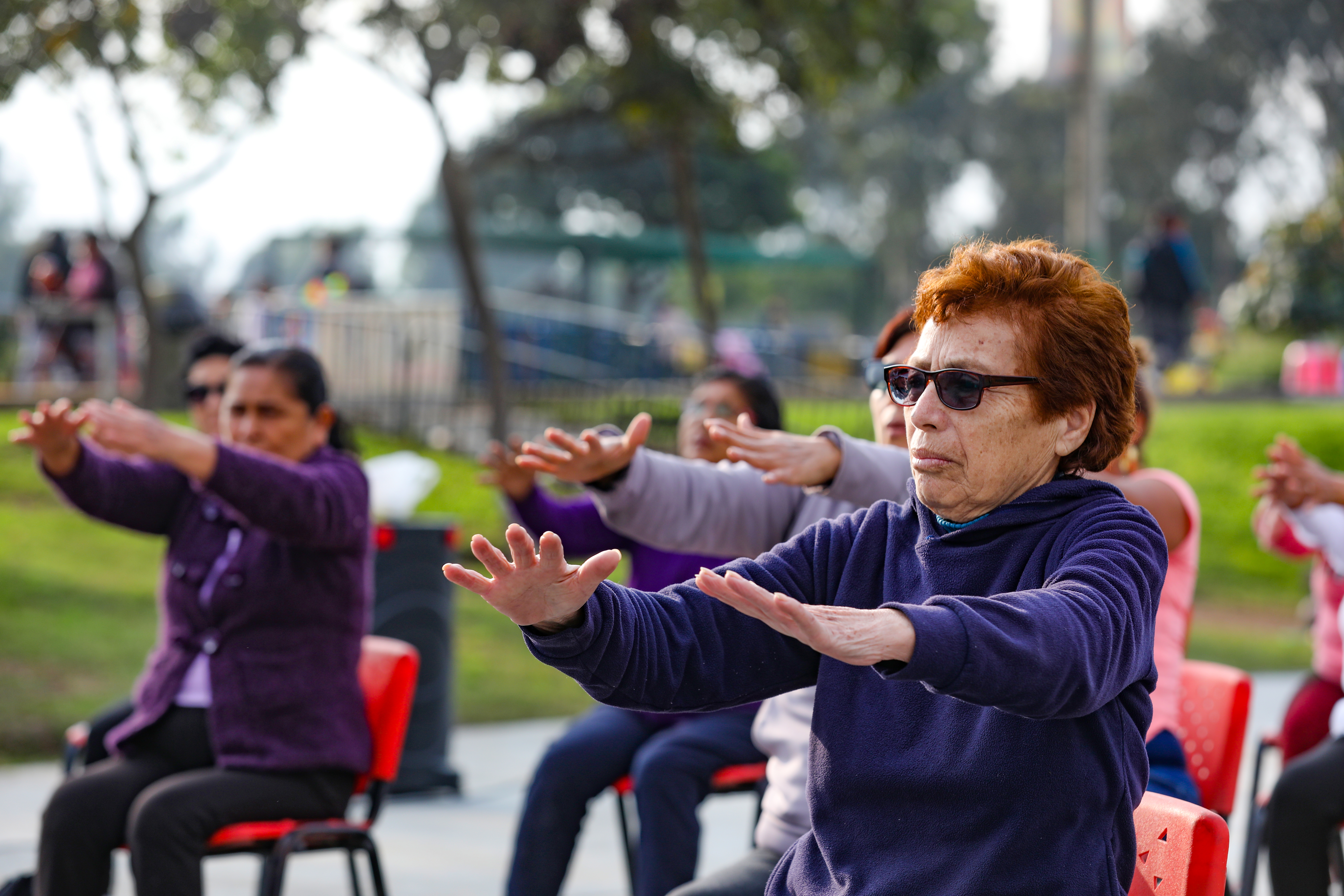 Yoga en parques