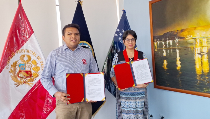 Corte Superior de Piura y Municipalidad de Paita suscriben convenio marco de cooperación