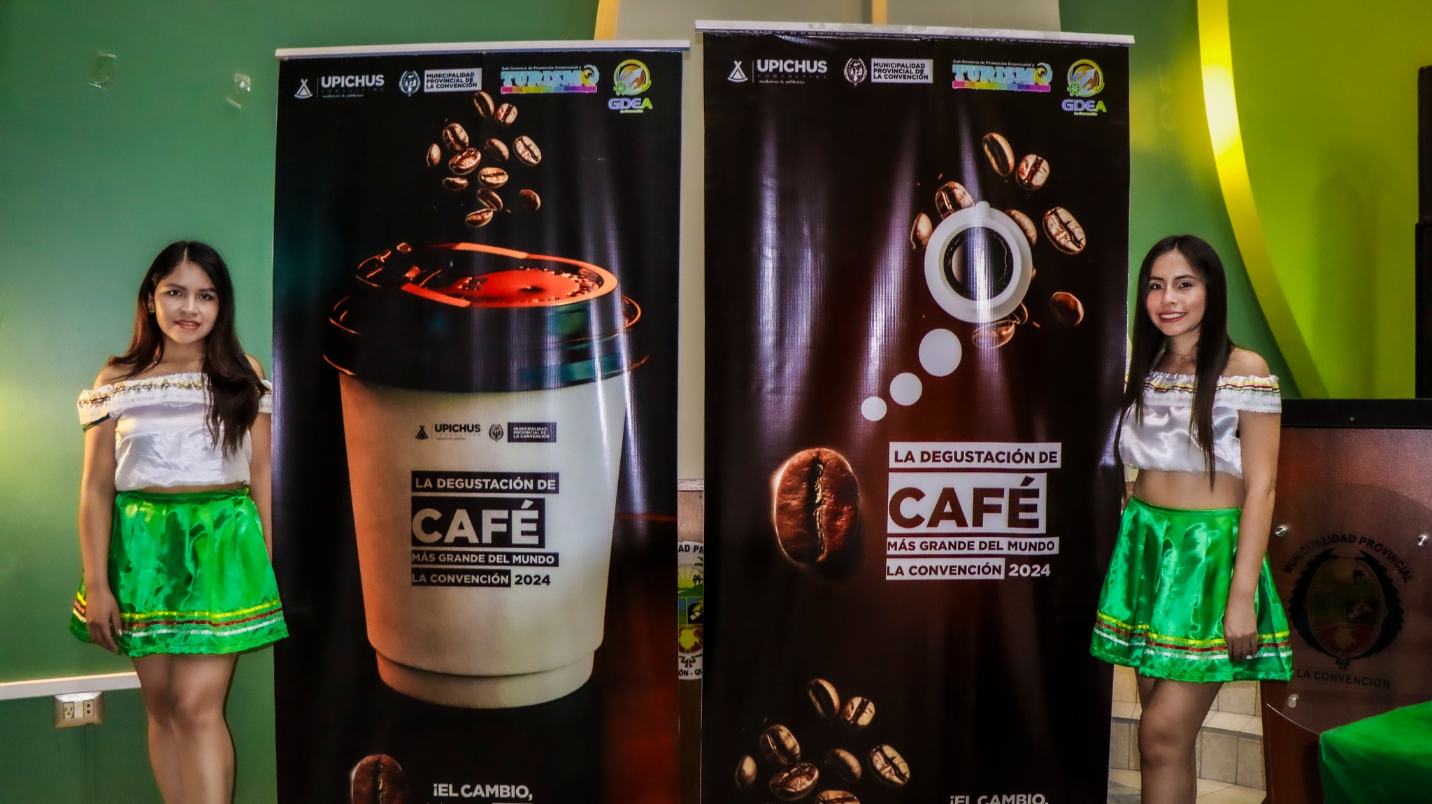 La degustación de café más grande del mundo en La Convención propone la certificación de Récord Guinness
